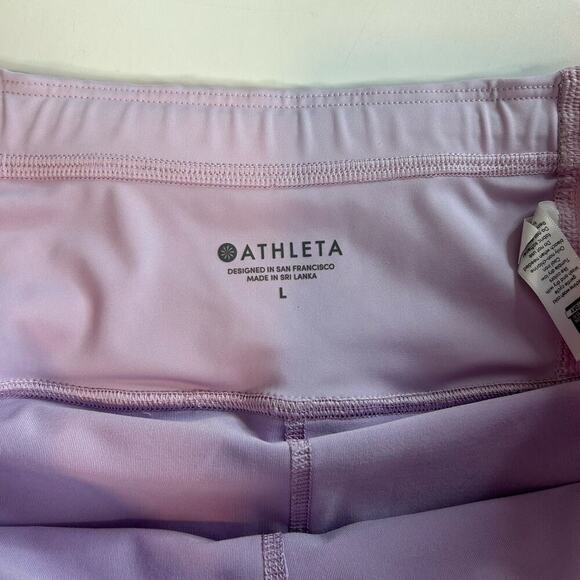 Athleta Skirt Women's Large Momentum Lavender Pull On Tennis Skort - Picture 5 of 11